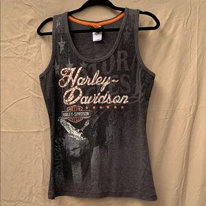 Harley-Davidson Women's Gray Tank Top Size XL